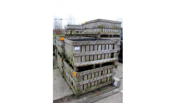 plm 35 rechthoekige houten plantenbakken in div maten
